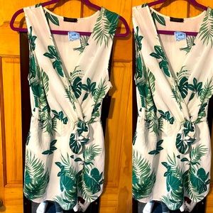 Palm tree Romper